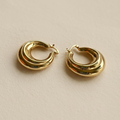 Layered Hoop Earrings
