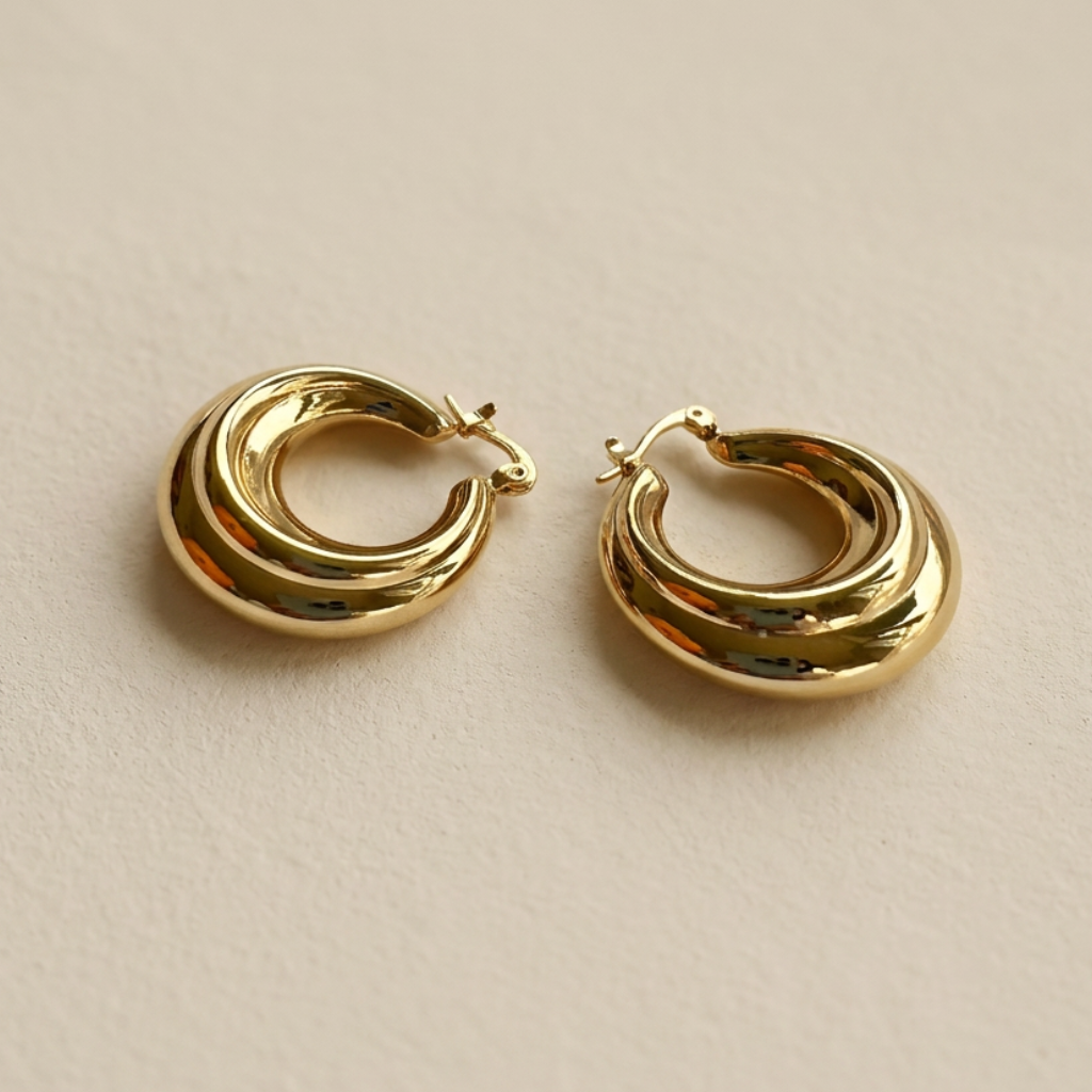 Layered Hoop Earrings