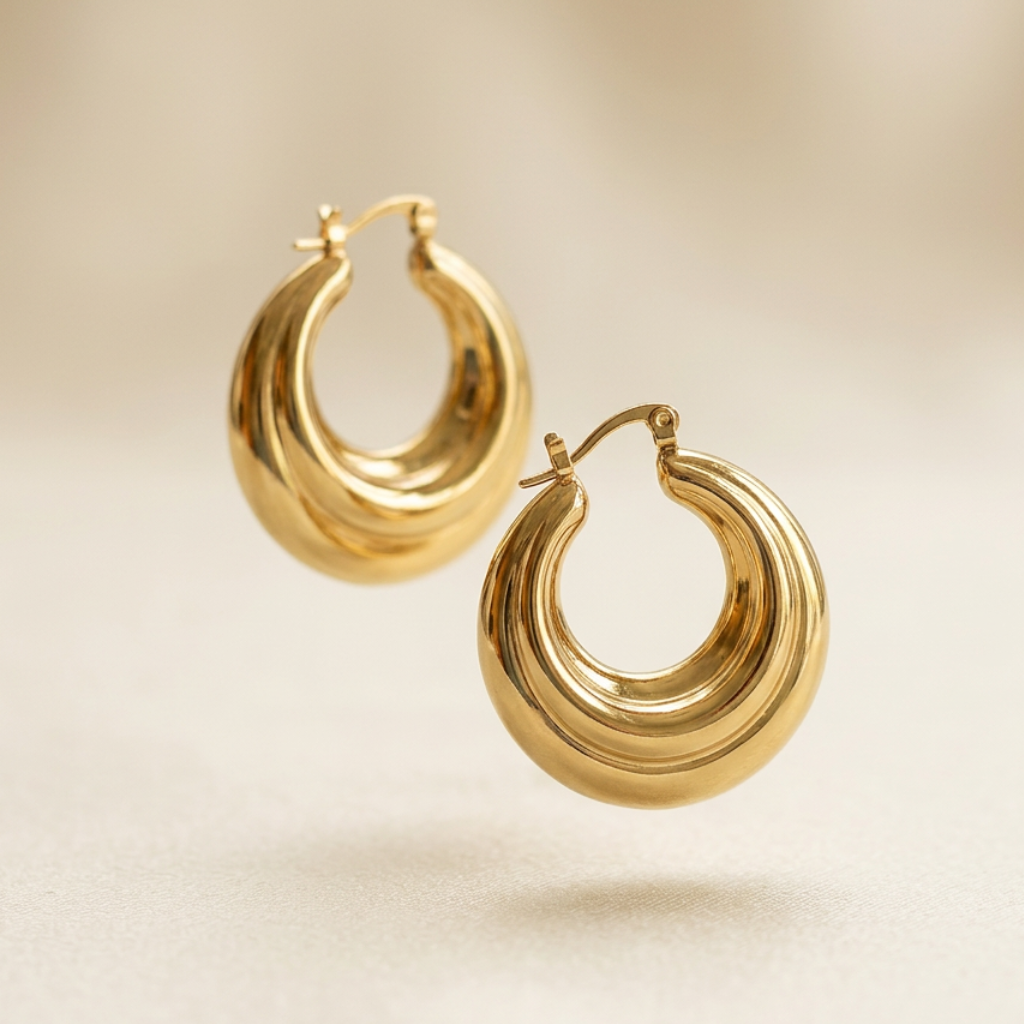 Layered Hoop Earrings